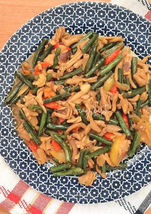Foto resep Oseng Kacang Panjang Usus