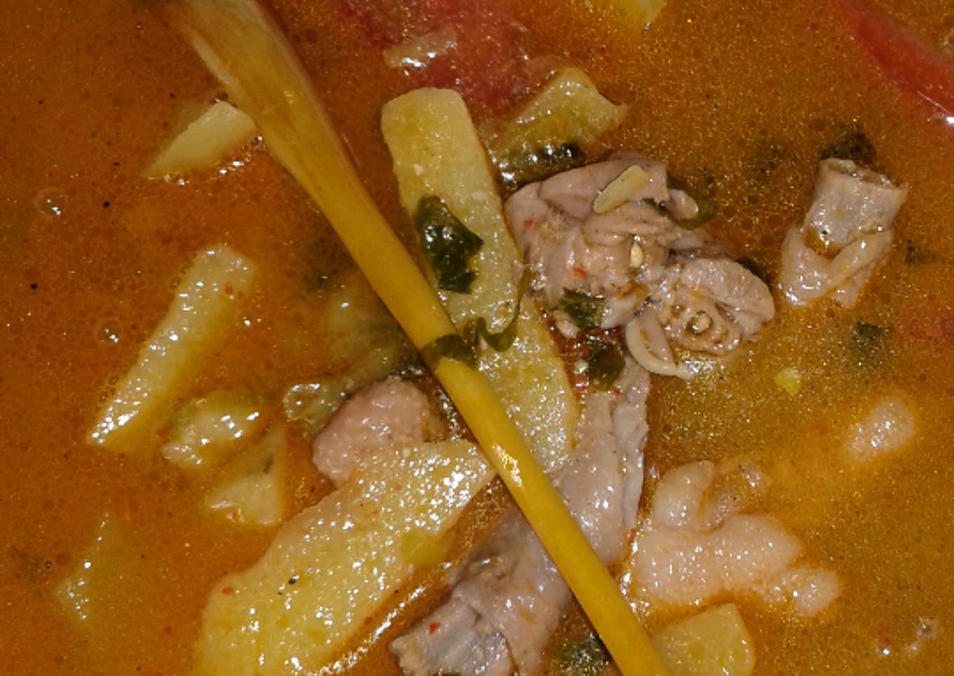 Sup ayam ceker sereh