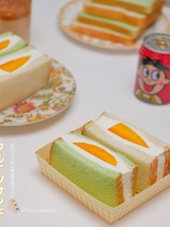 Foto resep Refreshing Fruit Sando / Sandwich Mangga