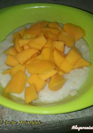 Foto resep Oat susu mangga mpasi