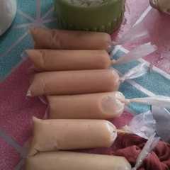 รูปของ Es lilin Pisang vanilla lembut