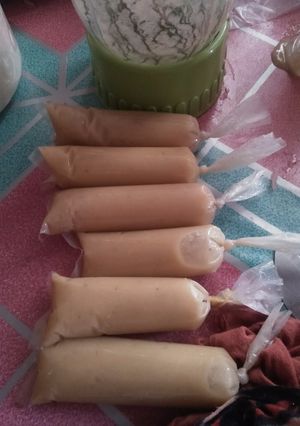 Foto resep Es lilin Pisang vanilla lembut