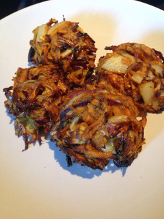 A picture of Healthy onion bhaji's.