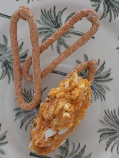 Una foto de Ensaladilla light (con calabaza asada)
