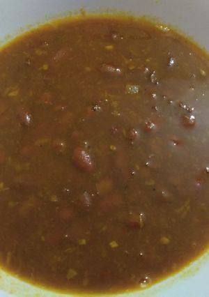 A picture of Kidney beans (rajma).
