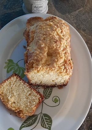 Una foto de Pan de naranja con crumble