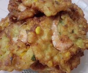 Ini Caranya Bakwan jagung udang Enak dan Sehat