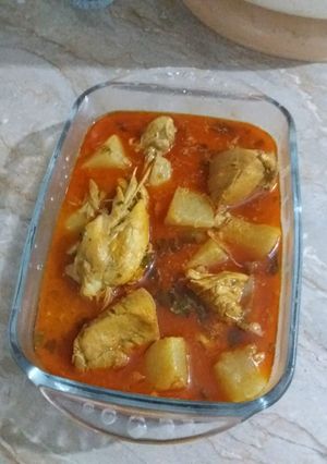 A picture of Shaljam gosht.