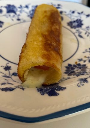 Una foto de Corn dog fácil