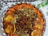 ماش پلو با هویج🥕