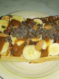 Waffles de avena