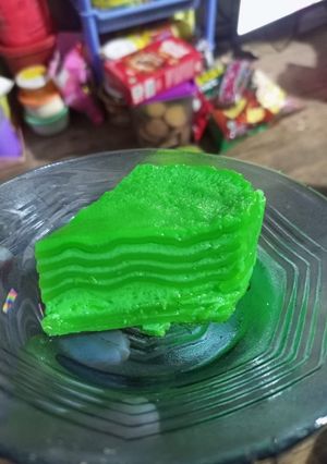 Foto resep Lapis India pandan