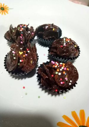 Foto resep Chocolate cornflakes - coklat emping jagung
