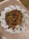 Wok de cerdo y yamaní