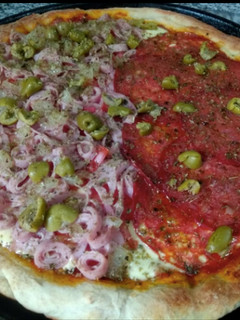 Una foto de Masa para pizzas caseras!