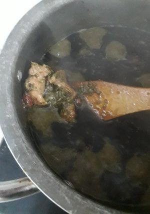 عکسی از دستور قورمه سبزی 😍❤