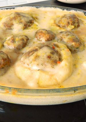 Töltött karalábé recept fotója