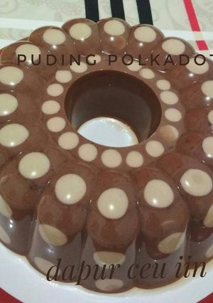 Foto resep Puding Polkadot