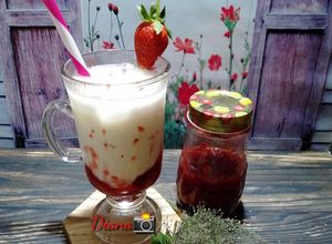 Foto resep Strawberry Fresh Milk