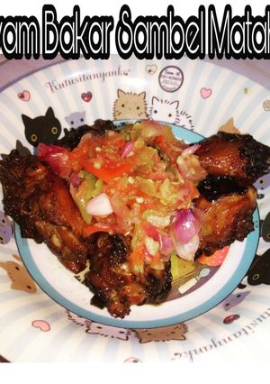 Foto resep Ayam bakar sambal matah