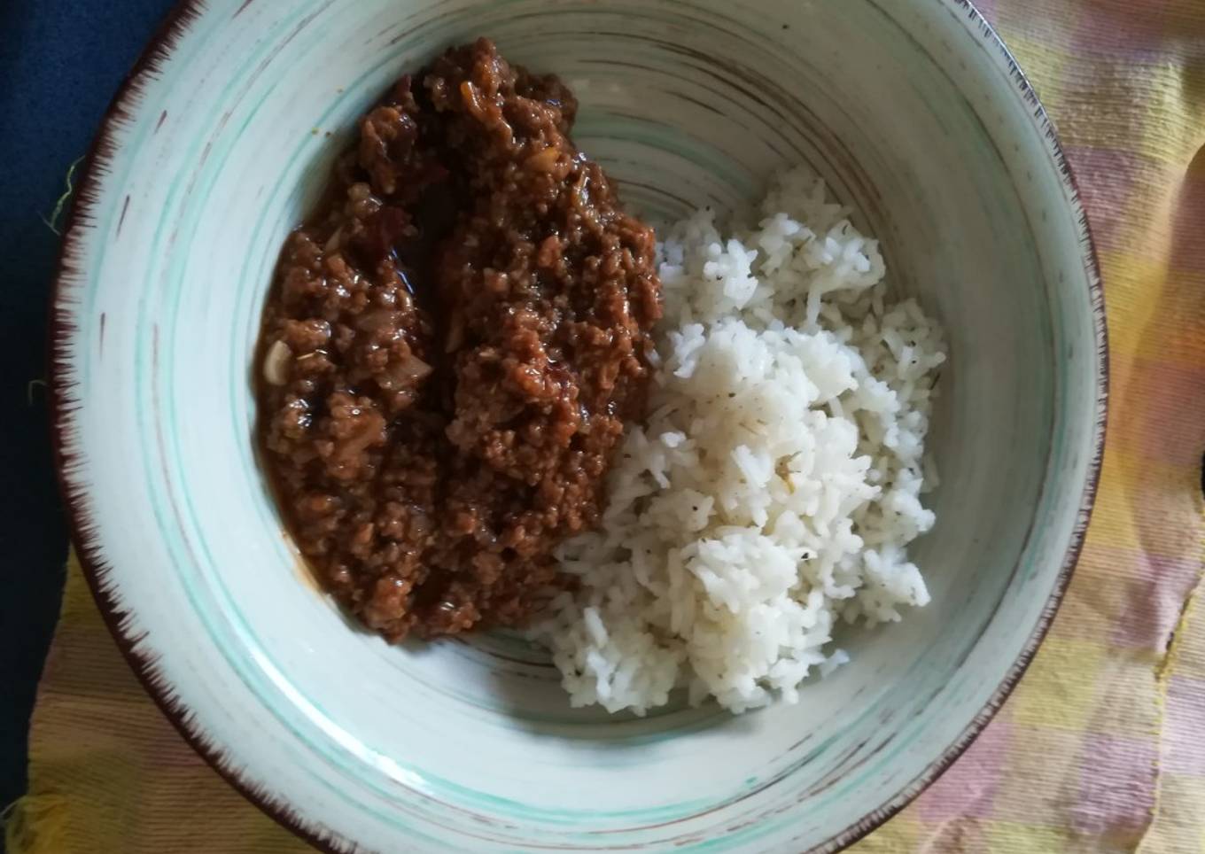 Picadillo sencillo con chipotle