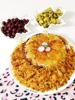 عکسی از دستور دمپختک عدس ومرغ