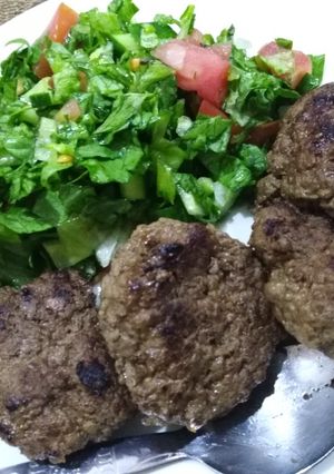 صورة لوصفة كفتة لحم على الصاج