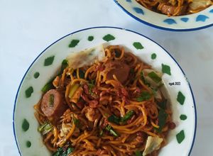 Foto resep Mie Tek-tek a.k.a Mie Goreng Jawa