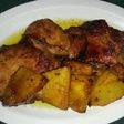Chuletas con piña