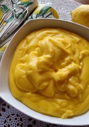 Foto di Crema pasticcera con soli tuorli