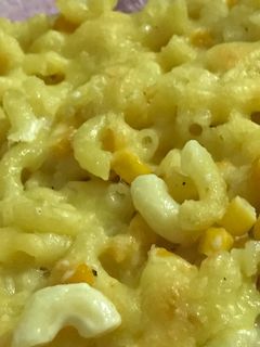 صورة لوصفة معكرونة بالكريمة