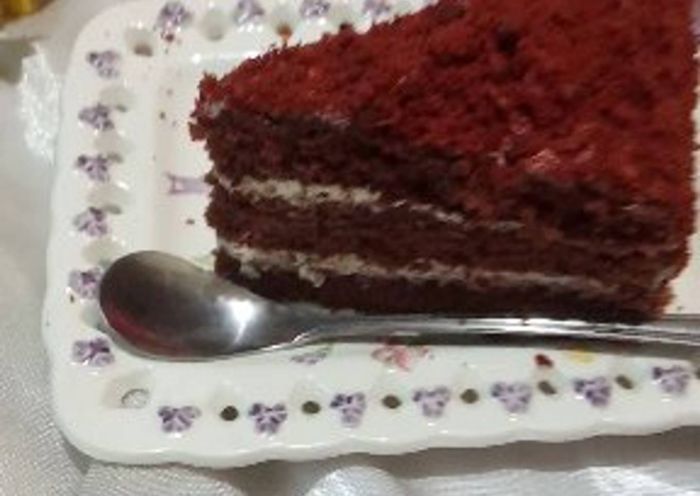 Red velvet cake (panggang)