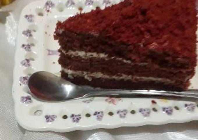 Red velvet cake (panggang)
