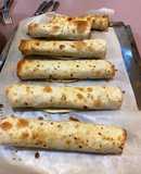 Roti cuộn gà nấm