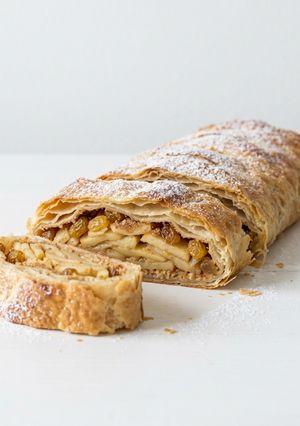 Foto resep Apple Strudel (Apfelstrudel)