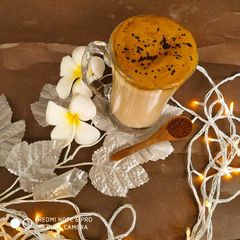 A picture of Dalgona Coffee Milkshake.