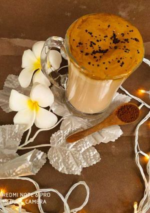 A picture of Dalgona Coffee Milkshake.