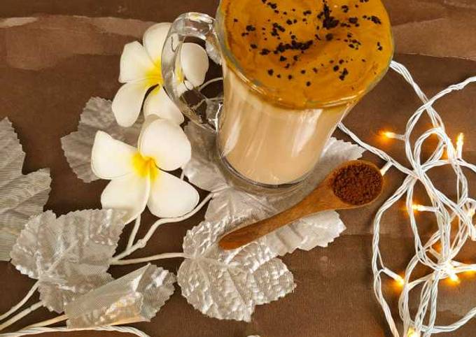 Recipe of Any-night-of-the-week Dalgona Coffee Milkshake