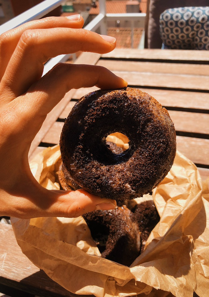 Una foto de Donut de oreo al horno