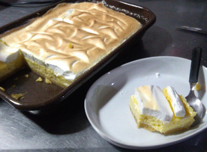 Una foto de Lemon Pie con leche condensada