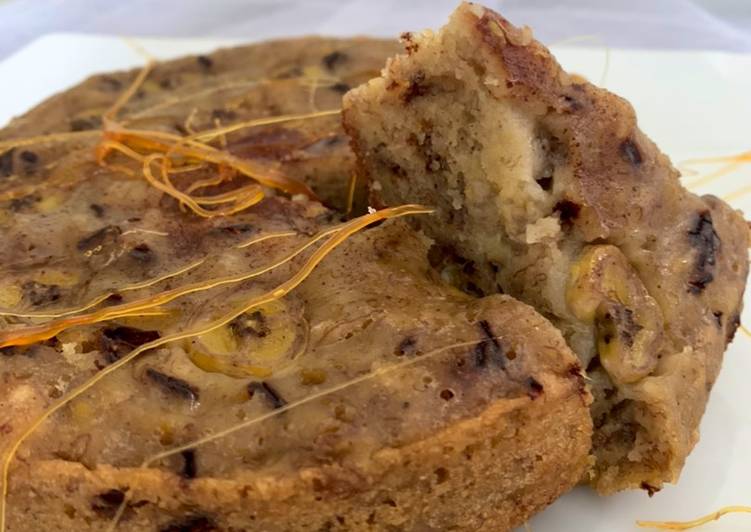 Resep Banana Cake (Magic Com) yang Enak Banget