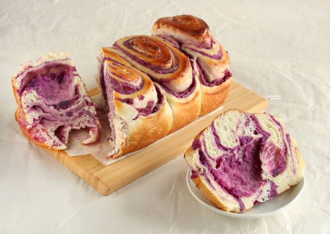 Recipe of Award-winning Purple Sweet Potato Bread