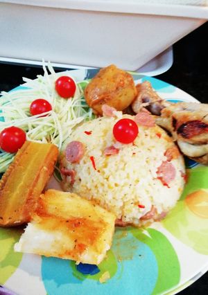 Una foto de Almuerzo 🍽 de antaño 😛
