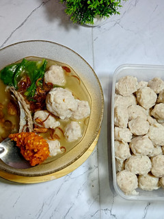 Foto resep Bakso ayam homemade kenyal