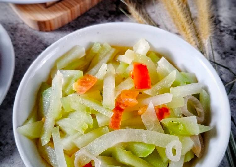 Resep Tumis labu siam, Enak Banget