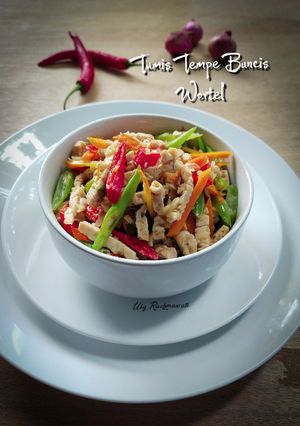 Foto resep Tumis Tempe Buncis Wortel