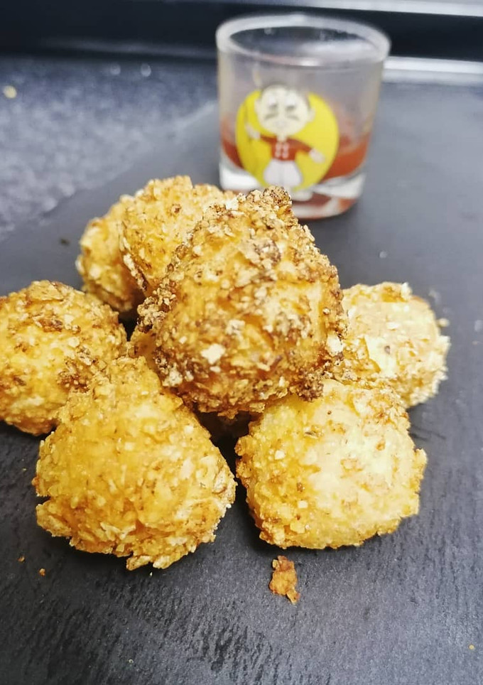 Una foto de Bolitas de Mozzarella Crujientes