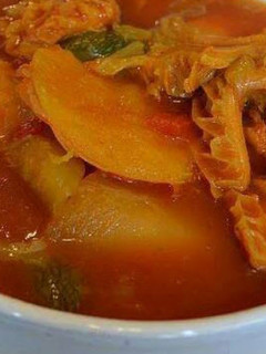 Una foto de Sopa de mondongo