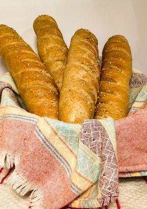 Una foto de Pan rústico (Baguette)