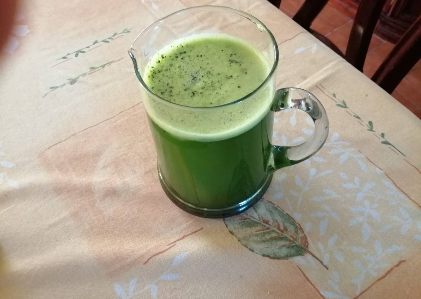 Agua de chaya y limón